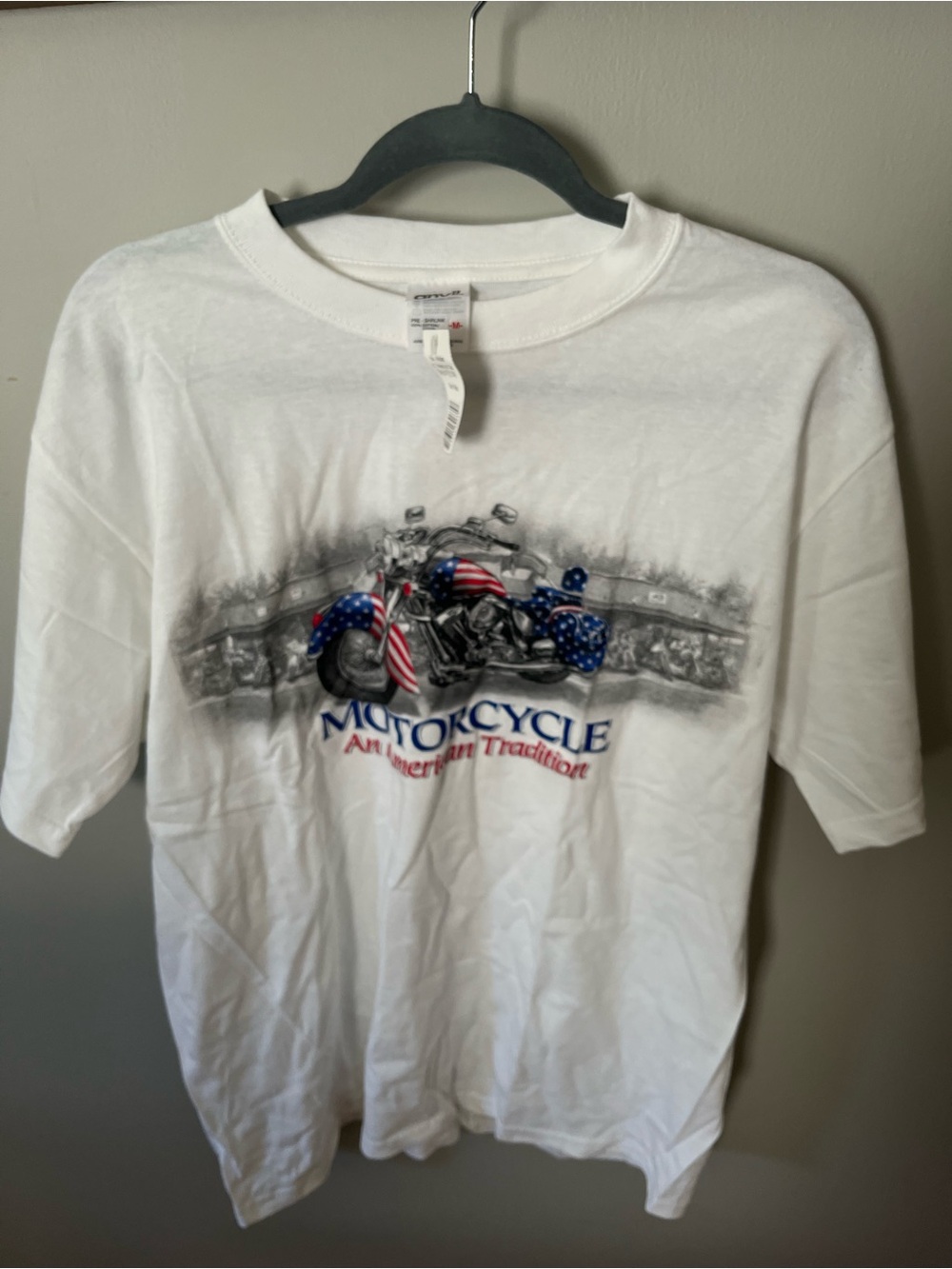 NWT men’s American motorcycle T-shirt Med